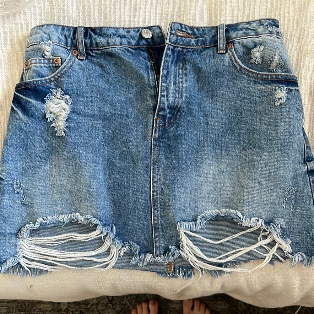 Forever 21 Jean skirt